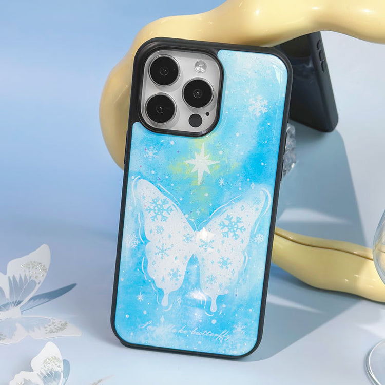 手機殼|iPhone12適用14promax保護套蘋果16手機殼13閃粉滴膠殼15Pro「LR1372」25.04-4