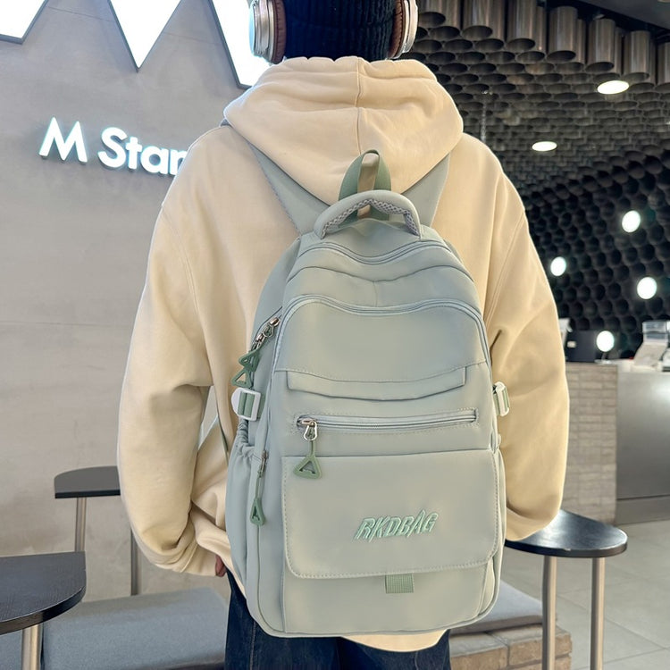 致青春|2024年新日系國中大容量書包女高中大學生雙肩包百搭電腦背包「8031-350」24.03-2