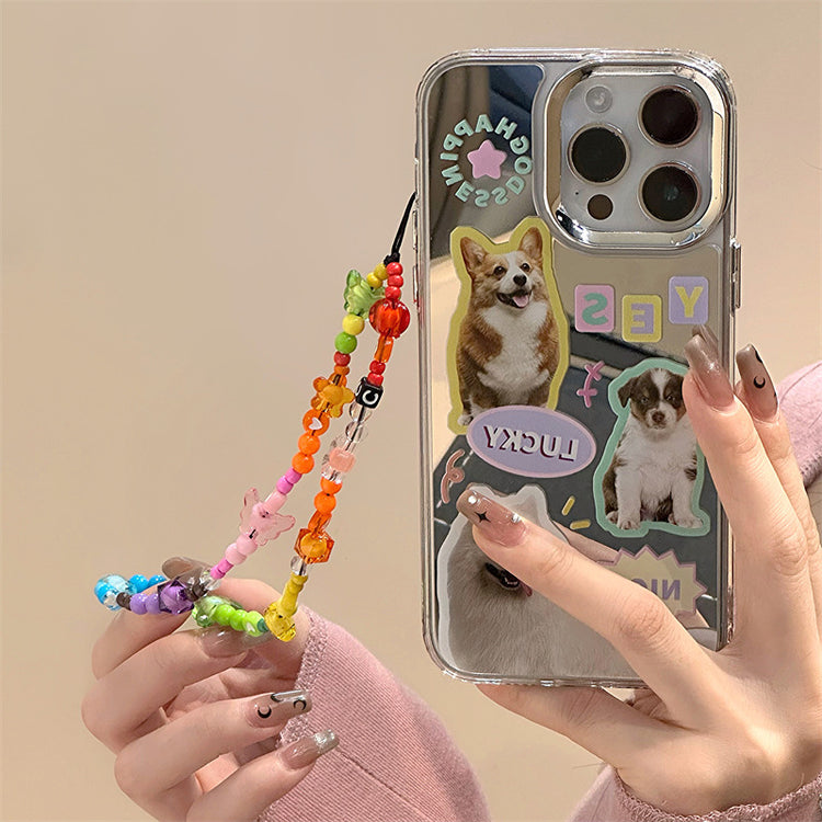 手機殼|iphone15手鍊三合一鏡面14Pro新款蘋果16Promax手機殼批發「WYB0284」25.02-2