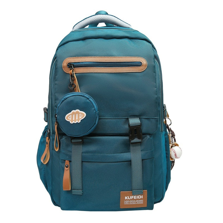 致青春|書包男大學生日系休閒旅行雙肩包輕便百搭大容量初高中生電腦背包「9050-138」25.09-4