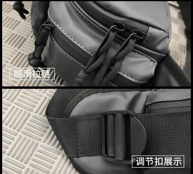 致青春 | 胸包潮流時尚腰包跨境新款斜挎包男通勤單肩胸包戶外運動款腰包「505-123」24.06-2