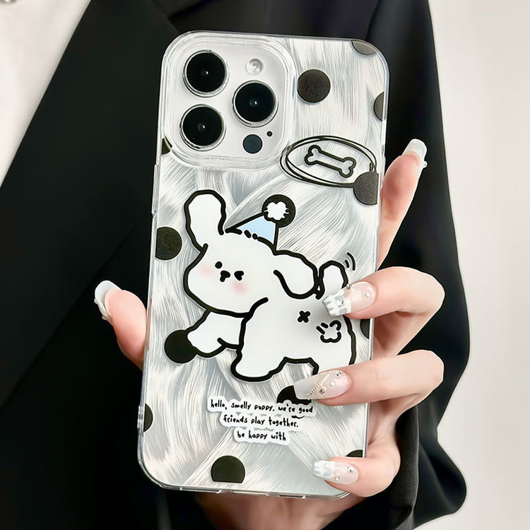 手機殼|適用12Pro蘋果13手機殼大孔透明14羽紗11代發iPhone15Promax「BQ6016」24.07