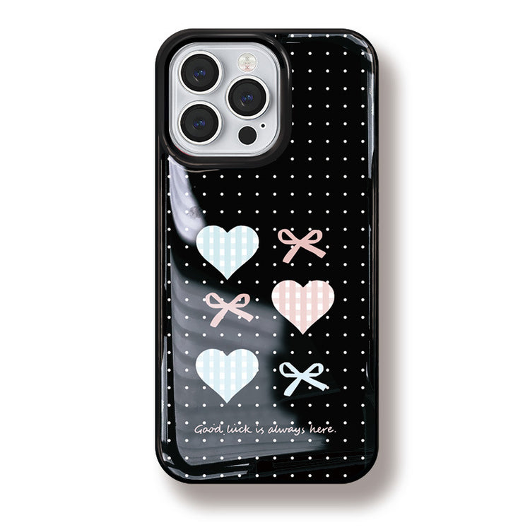 手機殼|蘋果15手機殼女適用iPhone14滴膠殼ins風13Promax華為mate60「WL0162」24.08-3