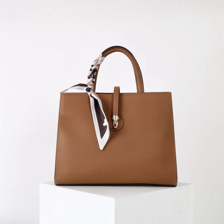 質感真皮|2025春夏新款手提包女士大容量質感單肩包簡約通勤斜背包小眾設計「OS793」25.05-2