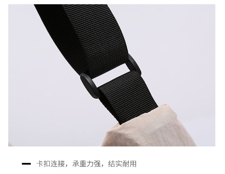 致青春 | 慵懶風包包女日系簡約休閒肩包小眾設計中性包包街頭潮流斜背包「90667-23」24.10-3