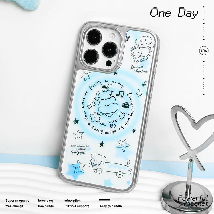 手機殼|蘋果17手機殼16Pro適用iPhone15Promax磁吸AG磨砂殼華為p80「LR1815」25.09-5