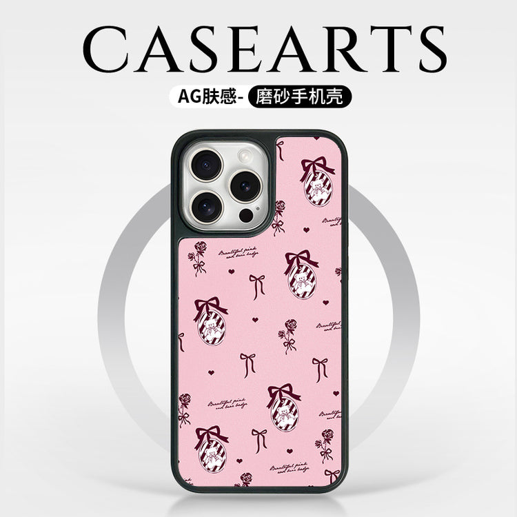 手機殼|AG磨砂碳纖紋蘋果16磁吸手機殼15iPhone14pro適用13/12Promax「LR1417」25.04-2