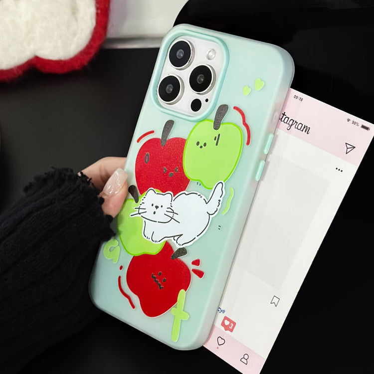 手機殼|iPhone16手機殼蘋果15promax創意12保護套11膚感果凍14適用13「LR1754」25.07-5