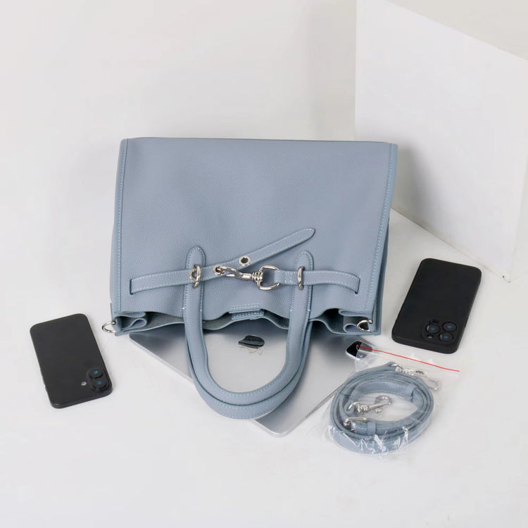 質感真皮|2025新款百搭高級大容量時尚手拎單肩斜背包通勤真皮女包質感「52930 523006」25.05-1