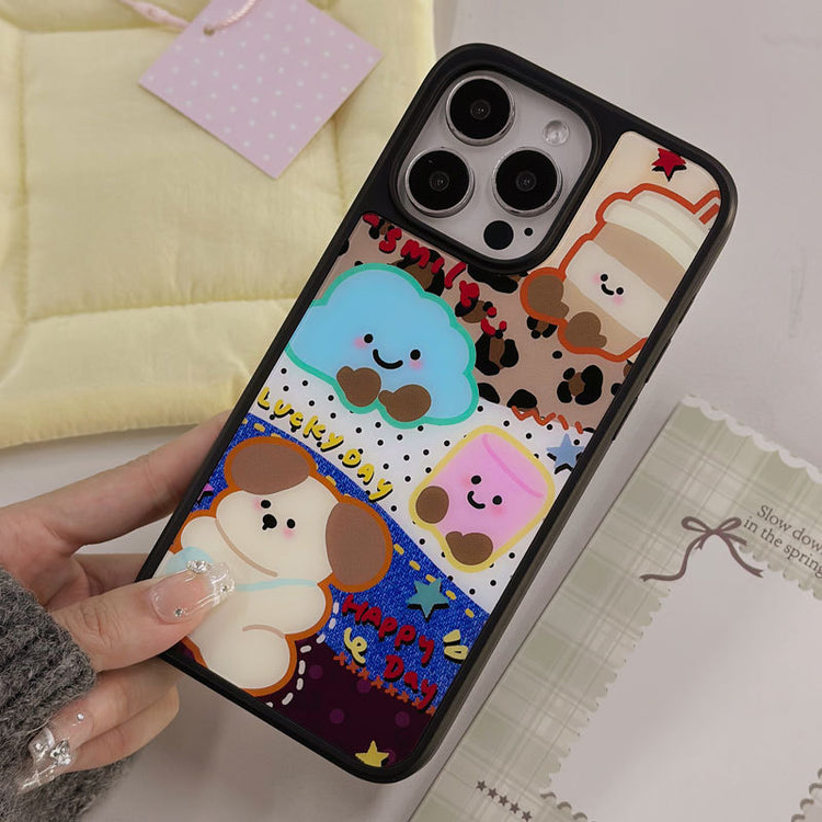 手機殼|蘋果16手機殼14Promax適用iPhone15磁吸光面碳纖紋殼小米14「LR1311」25.01-1