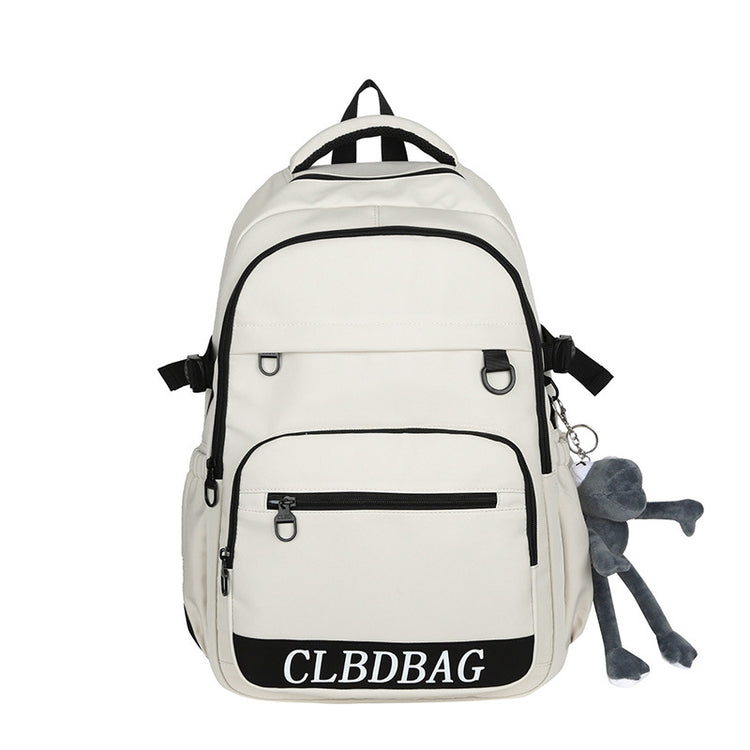 致青春|2024年新戶外旅行雙肩包韓版大容量國中生背包高顏值大學生書包男「9658-131」24.04-4