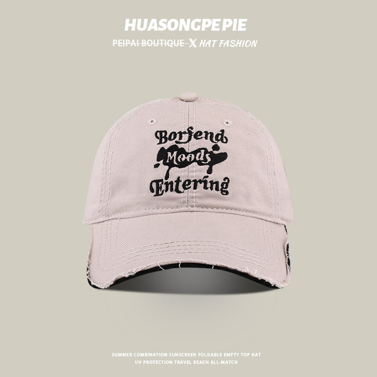 流行帽子|帽子春夏帽子遮陽帽女防曬防紫外線時尚遮臉鴨舌帽戶外學生棒球帽「C3656」24.02-2