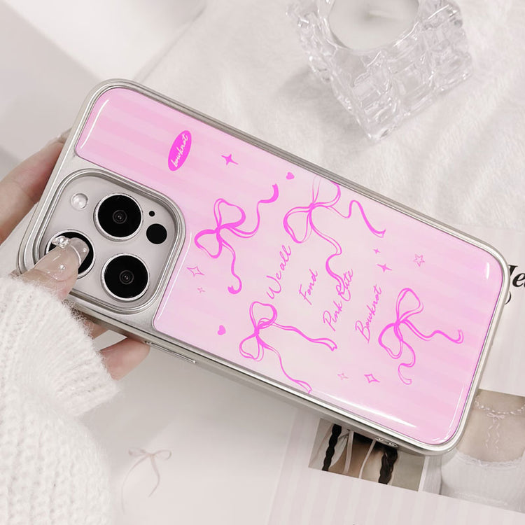 手機殼|iPhone電鍍銀邊滴膠手機殼蘋果16/15/14 ProMax15plus適用「LR1391」25.04-1