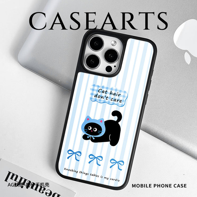 手機殼|iPhone16手機殼12適用15卡通14蘋果13Promax磁吸AG磨砂碳纖紋「WYB2010」25.05-1