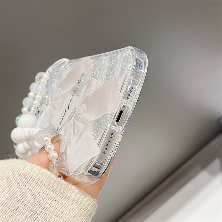 手機殼|華為mate60pro手機殼蘋果16閃粉紙iPhone15手鍊13適用幻影殼「LR0144」24.11-1