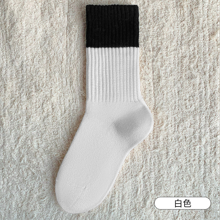 女襪|灰色羊毛襪子女加絨加厚秋冬保暖堆堆襪軟糯親膚彈力舒適睡眠襪「MK4229」24.11-1
