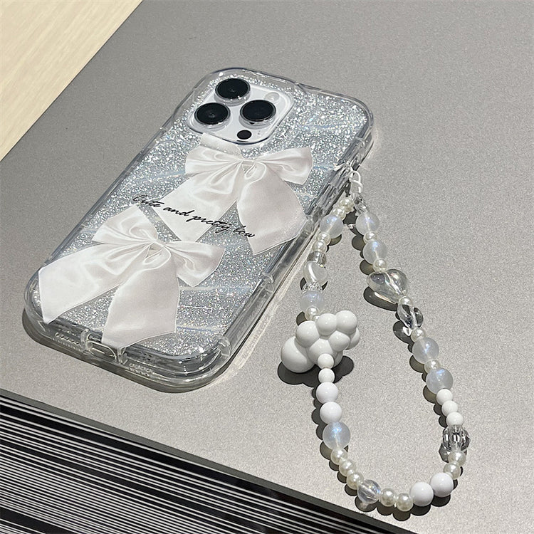 手機殼|華為mate60pro手機殼蘋果16閃粉紙iPhone15手鍊13適用幻影殼「LR0144」24.11-1