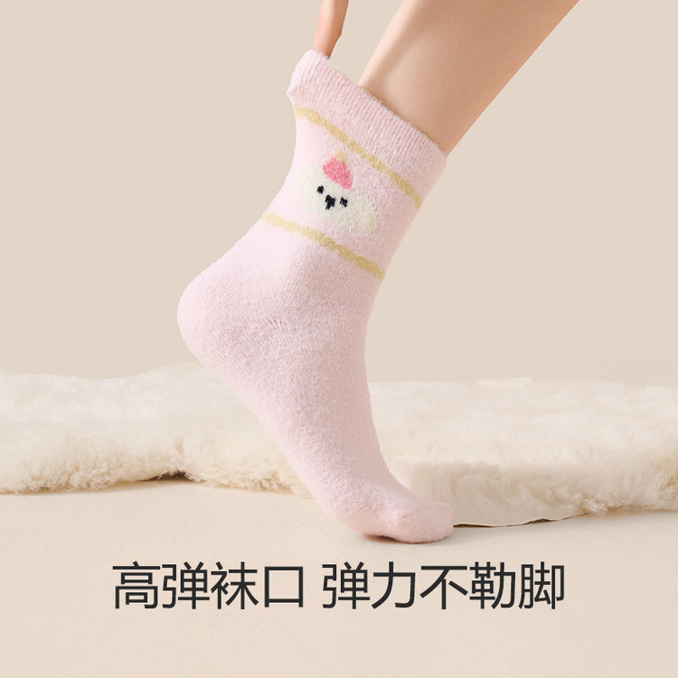 女襪|秋冬襪子女加絨加厚蓄熱鎖溫澳絨襪軟糯舒適親膚彈力諸暨襪子批發「DMS24084」24.12-5