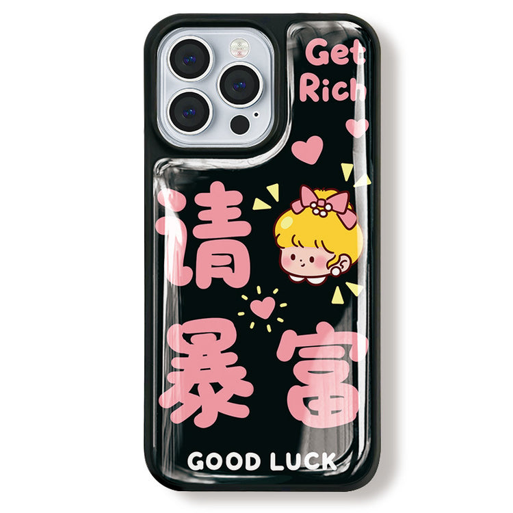 手機殼|蘋果16手機殼13Promax適用iPhone15滴膠碳纖紋華為P70小米14「WYB1029」25.03-2