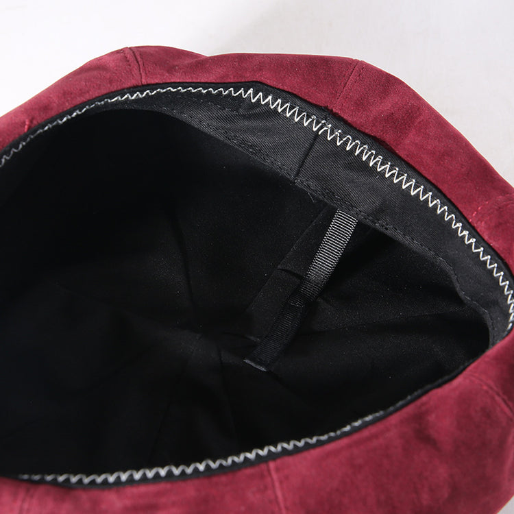 流行帽子|秋冬新款韓系貝雷帽子女八角畫家帽復古大頭圍顯臉小日系南瓜帽潮「C5651」25.09-5