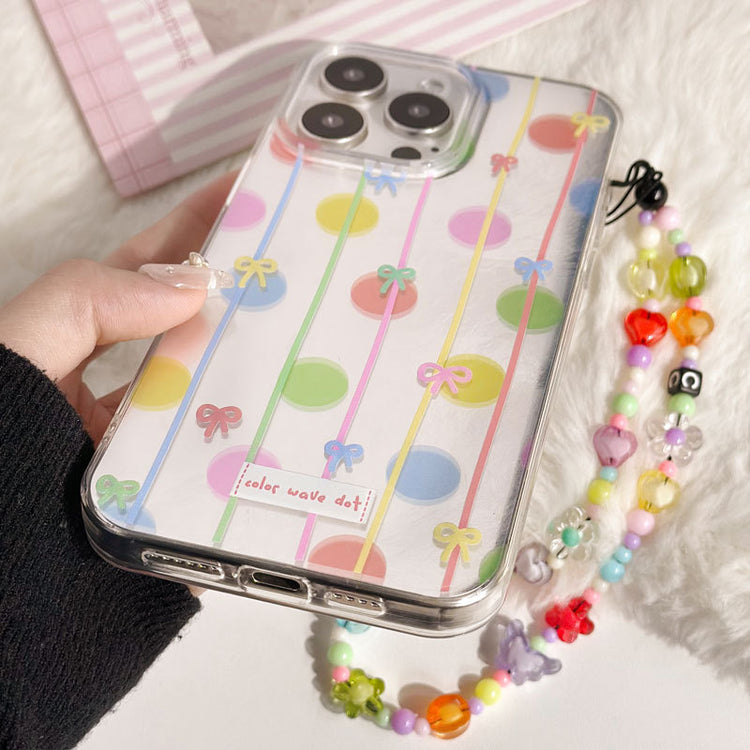 手機殼|iPhone16手機殼14冰河紋12適用11Pro手機鏈蘋果15Promax女款「LR1362」25.02-2