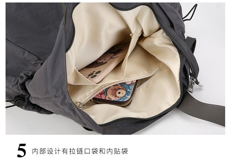 致青春|托特包女大容量小眾通勤包日常搭配便捷出行收納單肩包百搭健身包「5202-129」25.05-3