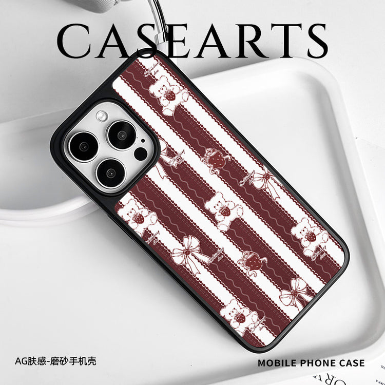 手機殼|iPhone15pro適用13蘋果16磁吸手機殼AG磨砂碳纖紋15Promax女「LR1397」25.04-2