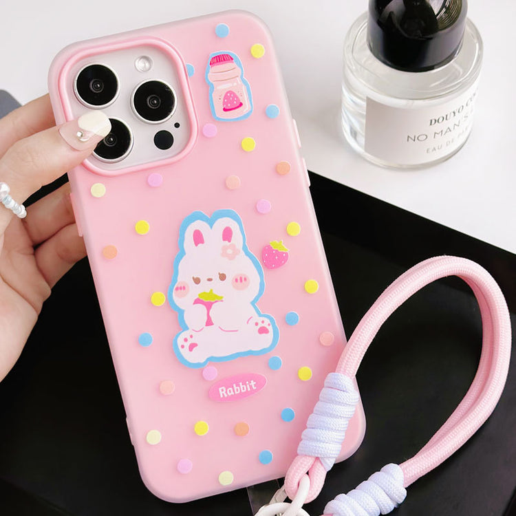 手機殼|iPhone16promax膚感果凍蘋果15手機殼14pro適用12手繩13批發「WL0304」24.09-2