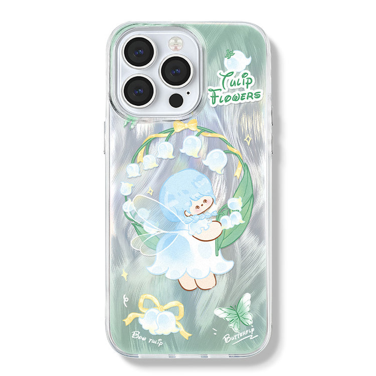 手機殼|iPhone15Promax蘋果14/13Pro手機殼適用12大孔透明13羽紗殼11「LR0889」24.07