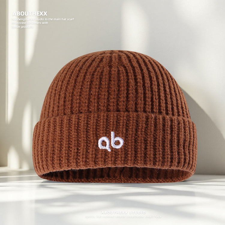 流行帽子|2025秋冬新款毛線帽子女韓版百搭針織帽保暖護耳顯臉小瓜皮帽男潮「C5622」25.09-3