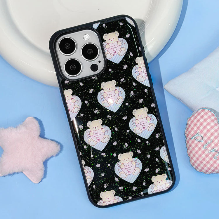 手機殼|蘋果16手機殼iPhone12適用14promax保護套13閃粉滴膠殼15Pro「LR1394」25.04-4