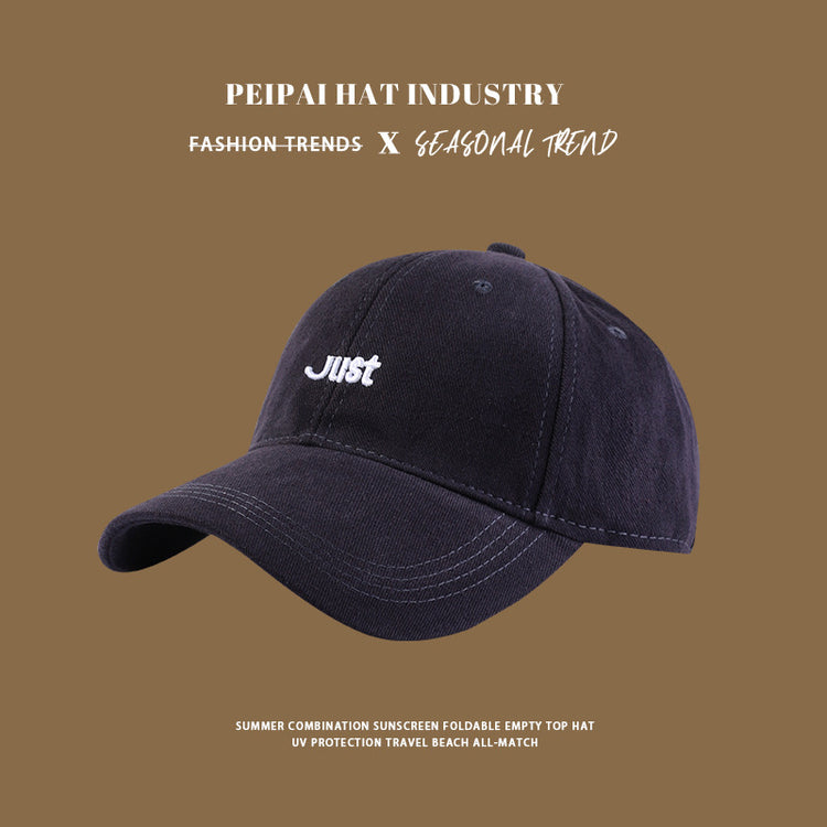 流行帽子|帽子加大加深寬帽檐棒球帽男女同款百搭大頭圍鴨舌帽運動遮陽潮「C4424」24.09-3