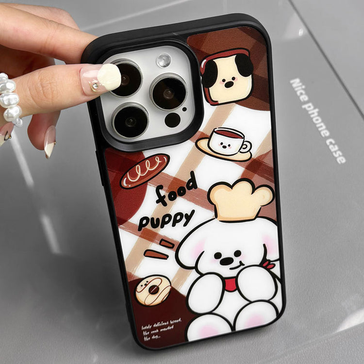 手機殼|蘋果16手機殼女iPhone15Promax可愛13磨砂黑框殼14Pro適用12「LR1182」24.10-2