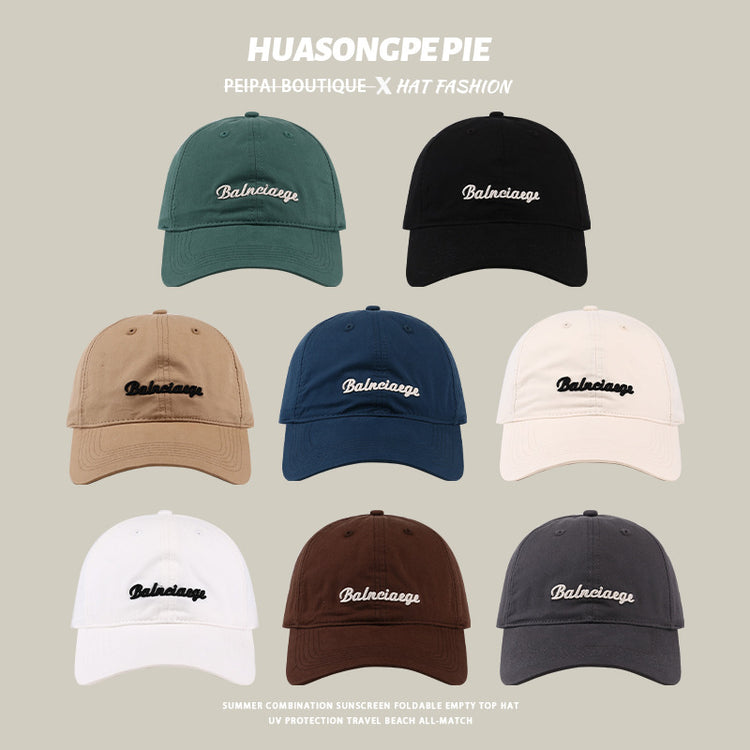 流行帽子|帽子遮陽帽女防曬高品質棒球帽防紫外線遮臉防曬帽學生戶外鴨舌帽「C3648」24.02-1