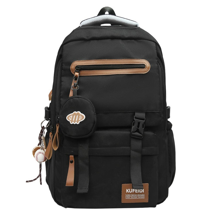 致青春|書包男大學生日系休閒旅行雙肩包輕便百搭大容量初高中生電腦背包「9050-138」25.09-4