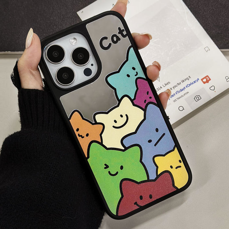 手機殼|iPhone15蘋果16手機殼13鏡面碳纖紋殼14適用華為mate60P70「WYB1007」25.03-1
