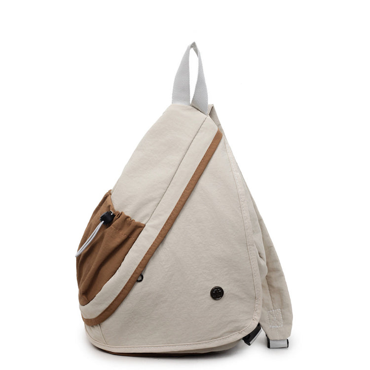 致青春|休閒胸包女輕便大容量騎乘運動背包高顏值戶外通勤斜背包「2560-123」25.09-3