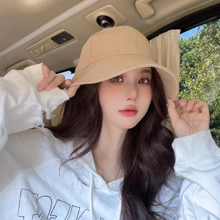 流行帽子|高品質漁夫帽帽子春夏女百搭戶外防曬運動遮陽帽學生時尚鴨舌帽子「C1357」24.04-1
