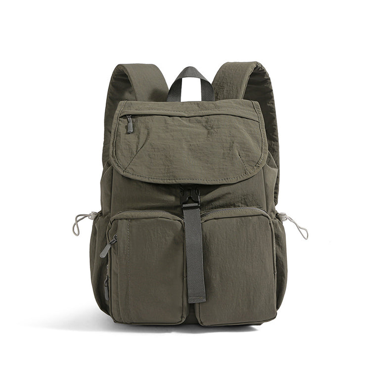 致青春|戶外雙肩包女2025新款休閒旅遊背包時尚日系大容量上課書包「9779-131」25.11-1