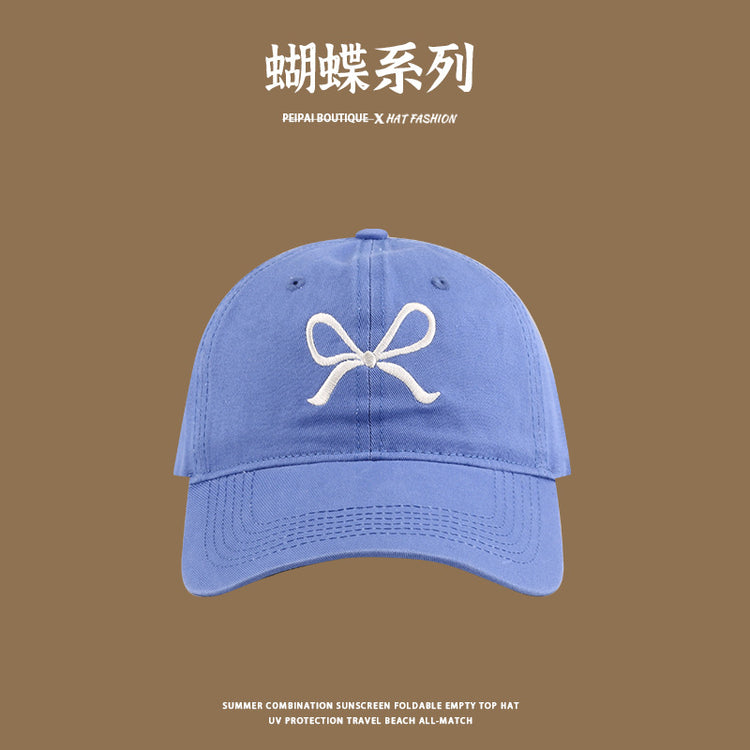 流行帽子|帽子防曬帽夏季女戶外防紫外線遮陽帽遮臉日系小清新顯臉小鴨舌帽「C4040」24.06-1