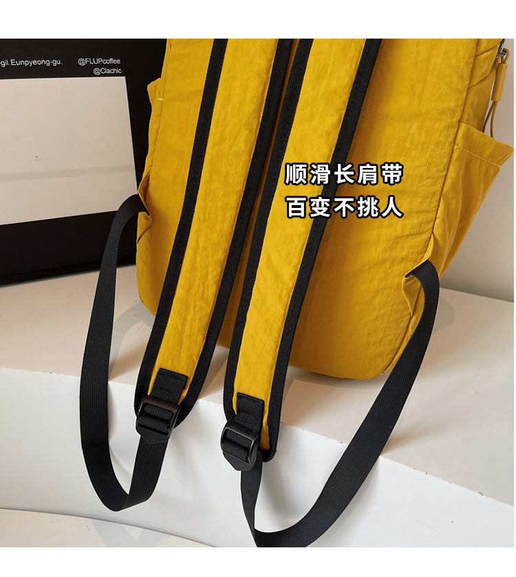 致青春|戶外旅行雙肩包女可折疊輕便運動背包男簡約休閒旅行大容量登山包「2569-123」25.09-3