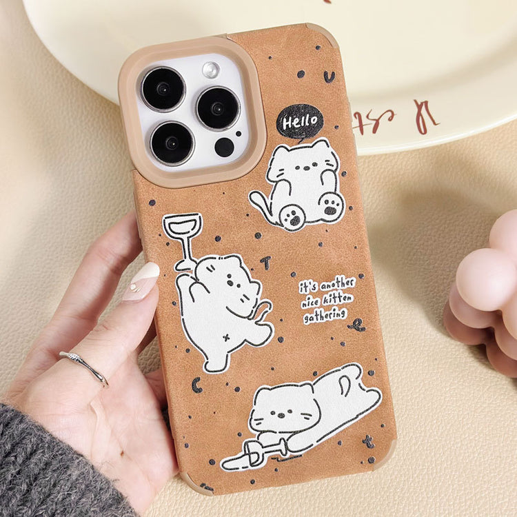 手機殼|蘋果16手機殼iPhone14貼皮殼15Promax創意13卡通12適用11Pro「LR1186」24.12-3