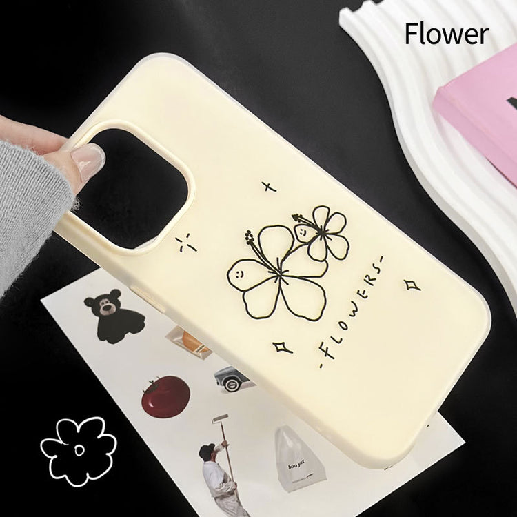 手機殼|蘋果13手機殼iPhone16pro硅膠14Plus膚感果凍14適用12女款11「LR1881」25.08-3