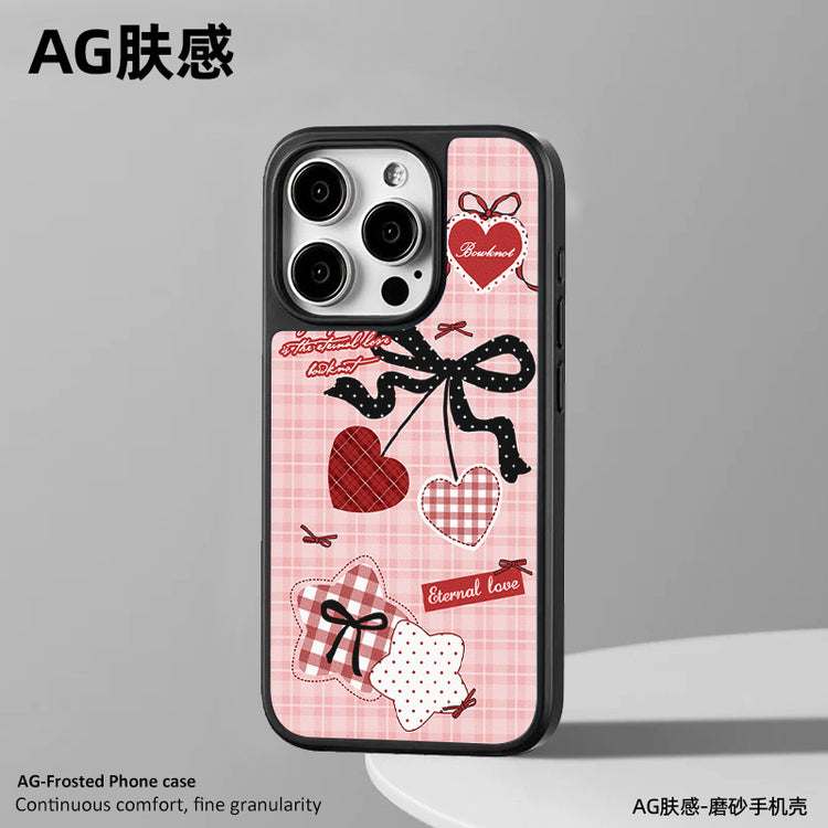 手機殼|蘋果16手機殼ins風磁吸AG磨砂碳纖紋15iPhone14適用13女12Pro「LR1419」25.04-2