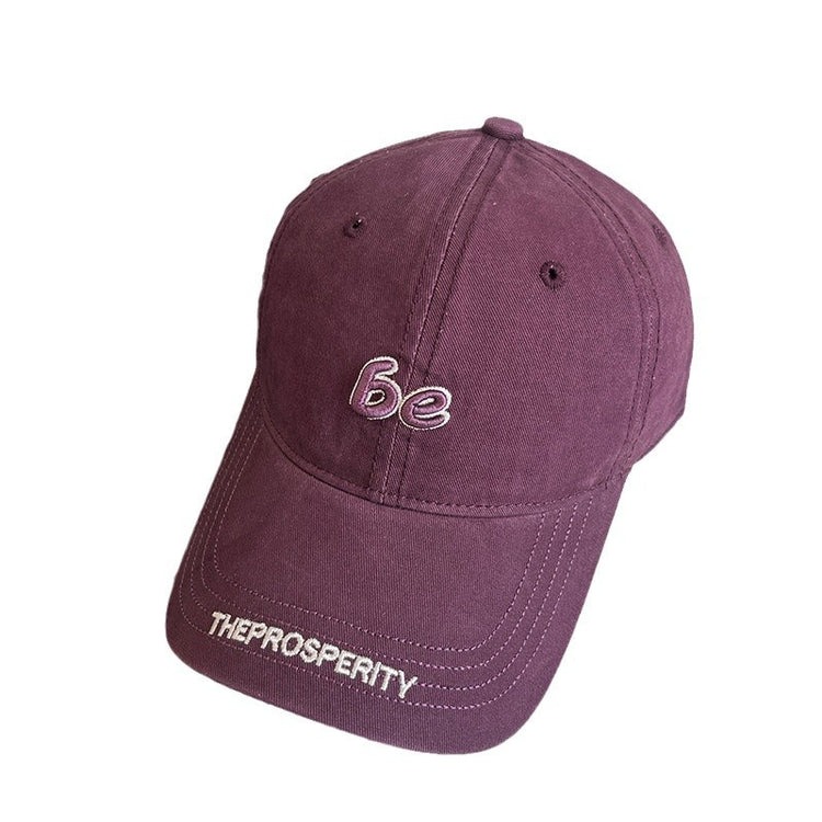 流行帽子|韓版棒球帽春夏時尚字母刺繡鴨舌帽百搭學生顯臉小戶外遮陽防曬帽「C4887」24.12-5