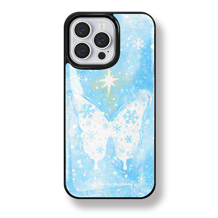 手機殼|iPhone12適用14promax保護套蘋果16手機殼13閃粉滴膠殼15Pro「LR1372」25.04-4