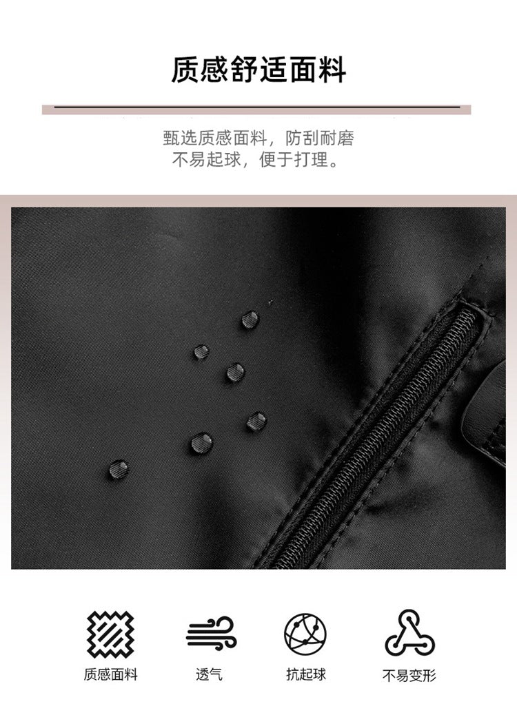 致青春|尼龍大包包女新款質感百搭學生上課托特包潮流簡約純色斜挎包「2677-133」24.02-1