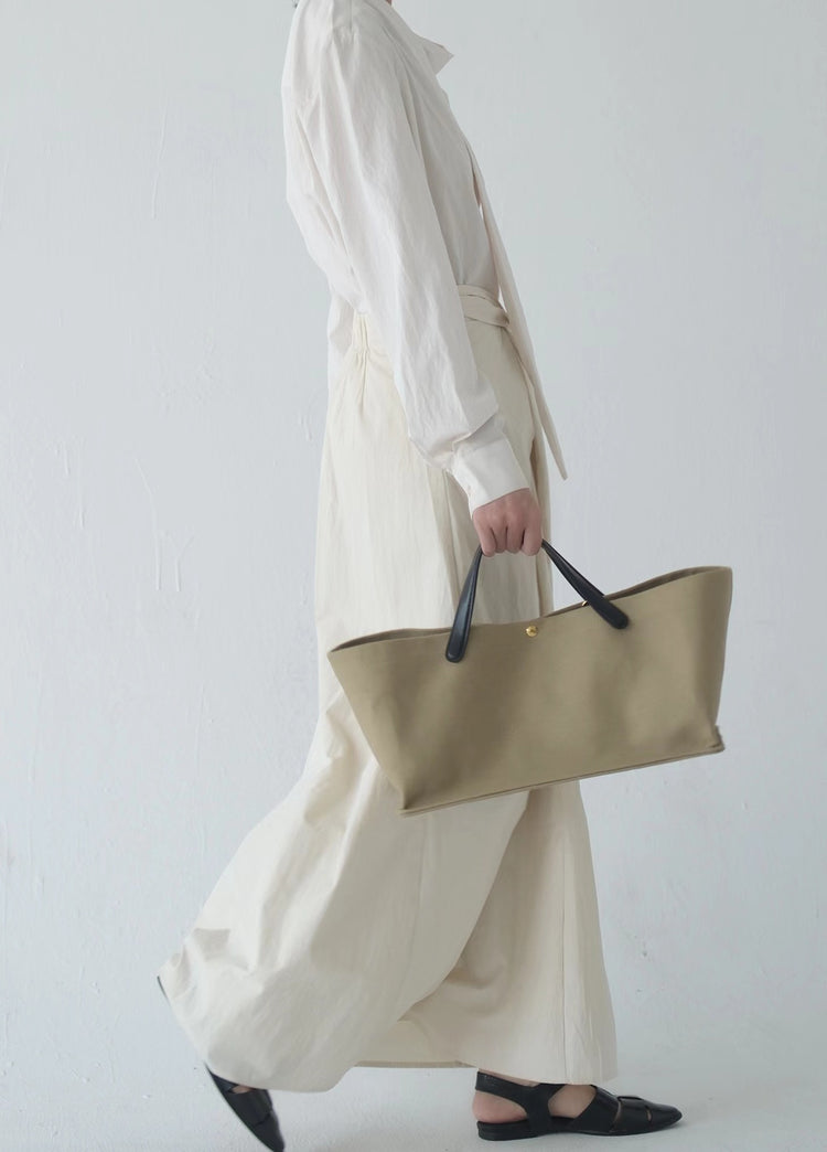 質感真皮|2024年新韓版托特包女頭層牛皮大容量高級感復古通勤包法式小眾包「3725」24.07-5