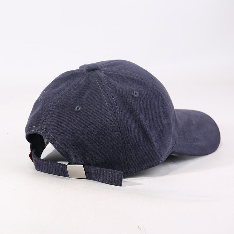 流行帽子|大頭圍顯臉小帽子女美式休閒棒球帽學生情侶百搭鴨舌帽戶外遮陽帽「C5106」25.03-3