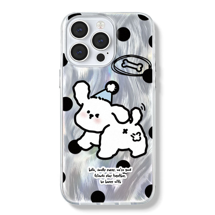 手機殼|適用12Pro蘋果13手機殼大孔透明14羽紗11代發iPhone15Promax「BQ6016」24.07